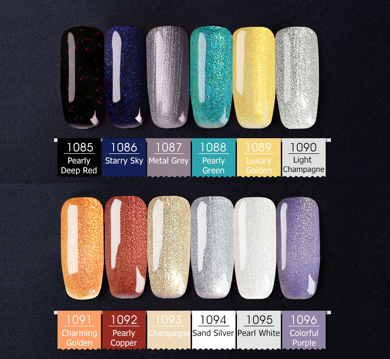 CANNI Premium Soak Off UV / LED Nail Gel Polish Shade 1001 - 1060