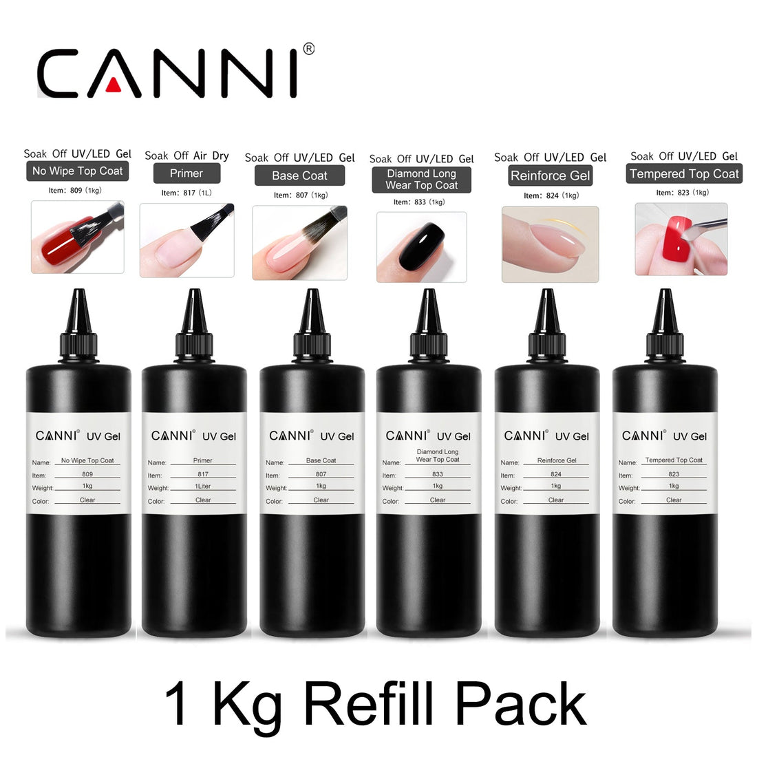 Best Gel Top and Base Coats for Long-Lasting Manicures | CANNI UK