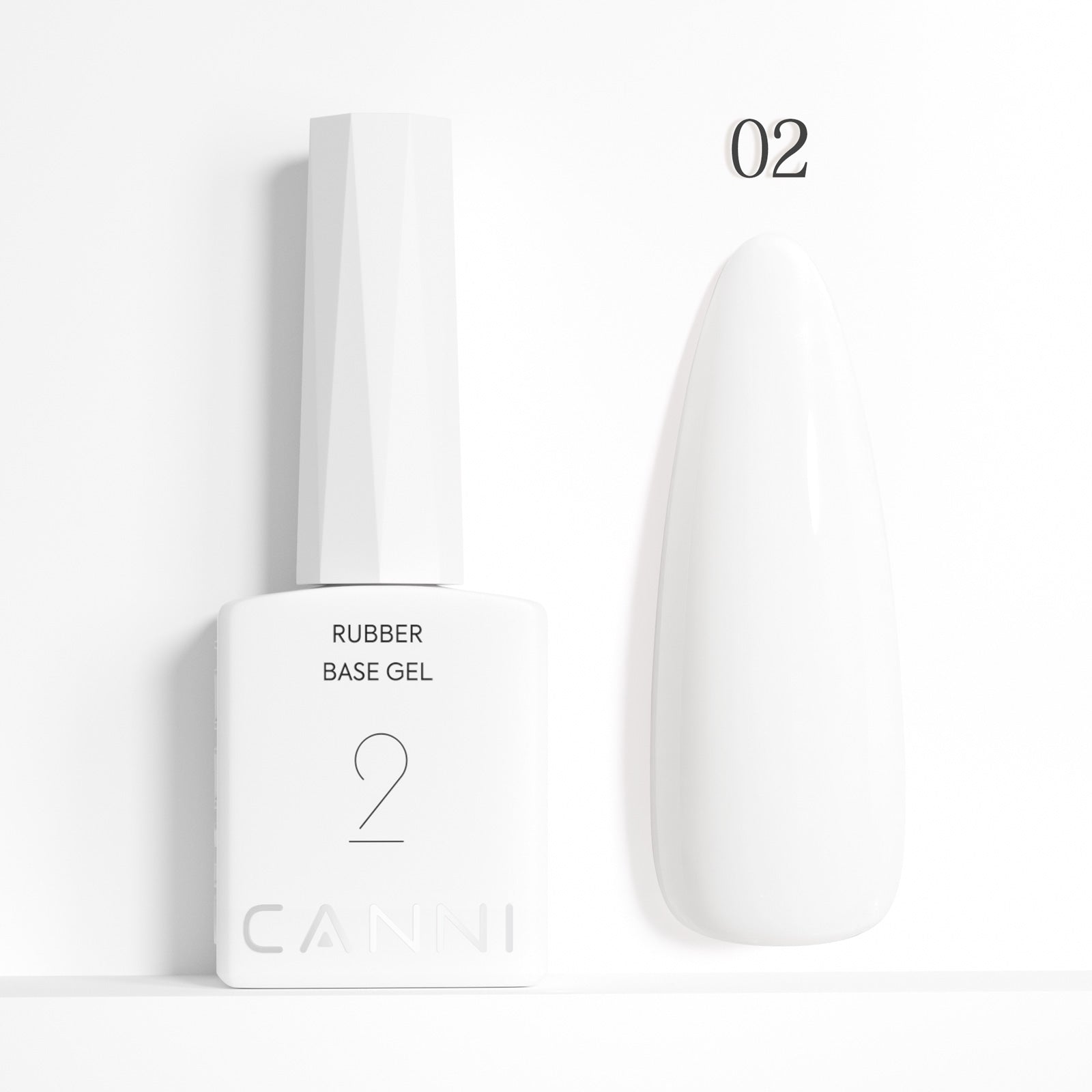 CANNI Colourful Rubber Base Gel - 9ml