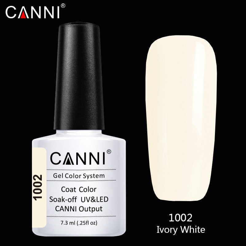 CANNI Premium Soak Off UV / LED Nail Gel Polish Shade 1001 - 1060