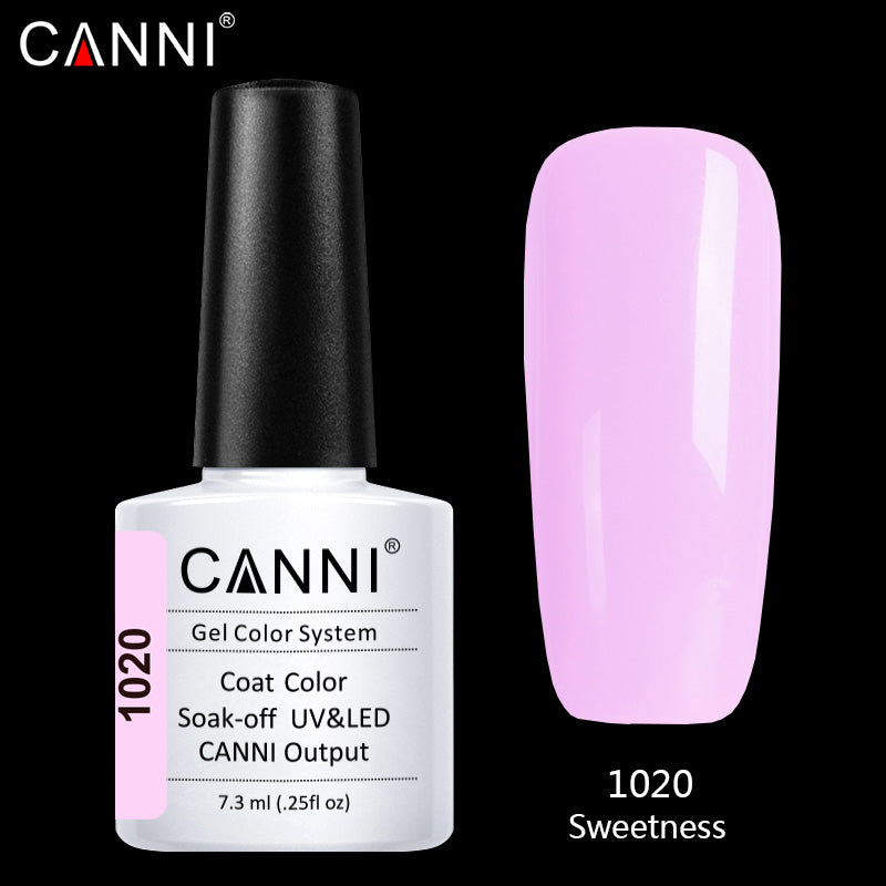 CANNI Premium Soak Off UV / LED Nail Gel Polish Shade 1001 - 1060