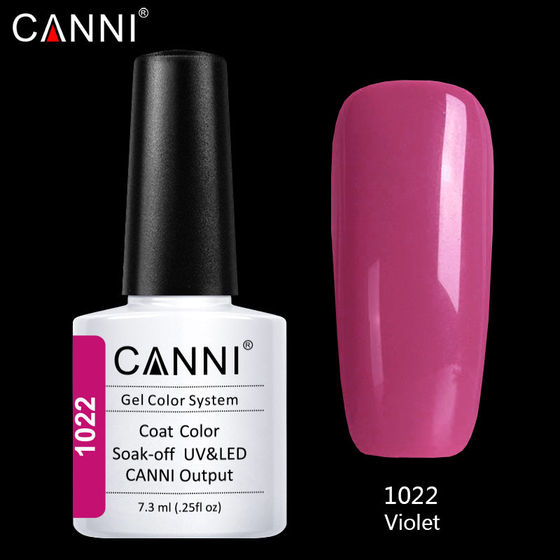 CANNI Premium Soak Off UV / LED Nail Gel Polish Shade 1001 - 1060
