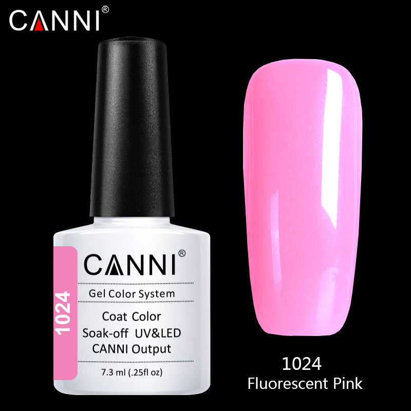 CANNI Premium Soak Off UV / LED Nail Gel Polish Shade 1001 - 1060