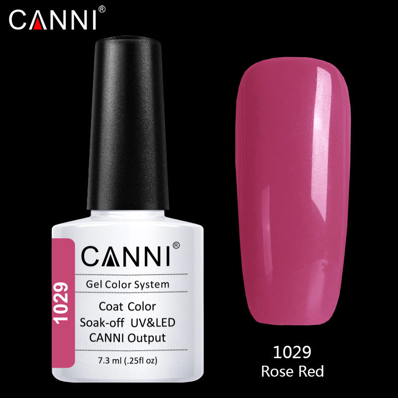 CANNI Premium Soak Off UV / LED Nail Gel Polish Shade 1001 - 1060