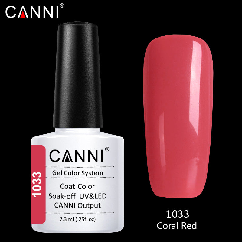 CANNI Premium Soak Off UV / LED Nail Gel Polish Shade 1001 - 1060