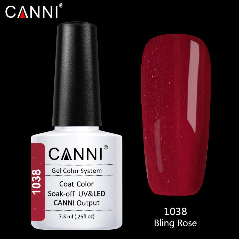 CANNI Premium Soak Off UV / LED Nail Gel Polish Shade 1001 - 1060
