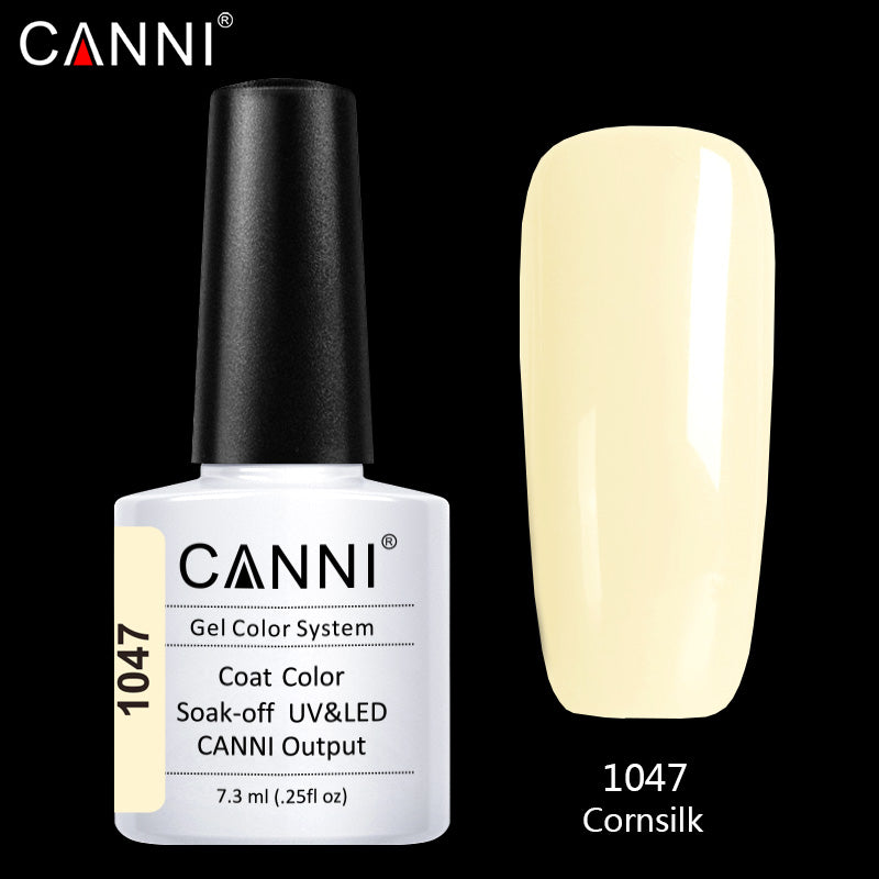 CANNI Premium Soak Off UV / LED Nail Gel Polish Shade 1001 - 1060