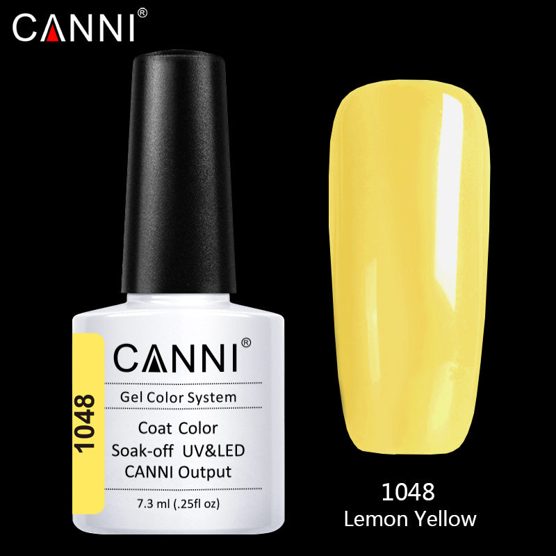 CANNI Premium Soak Off UV / LED Nail Gel Polish Shade 1001 - 1060