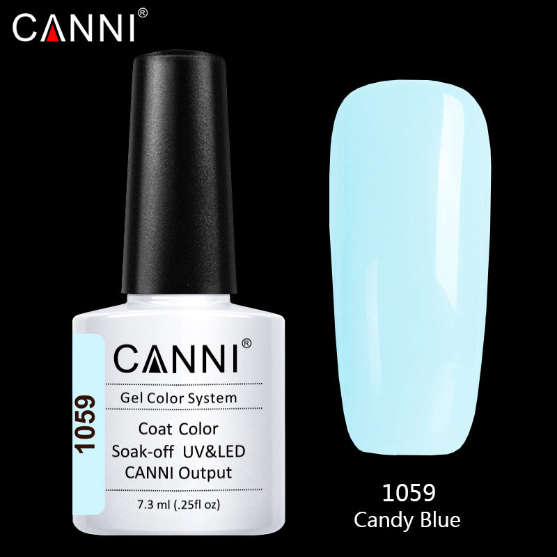 CANNI Premium Soak Off UV / LED Nail Gel Polish Shade 1001 - 1060
