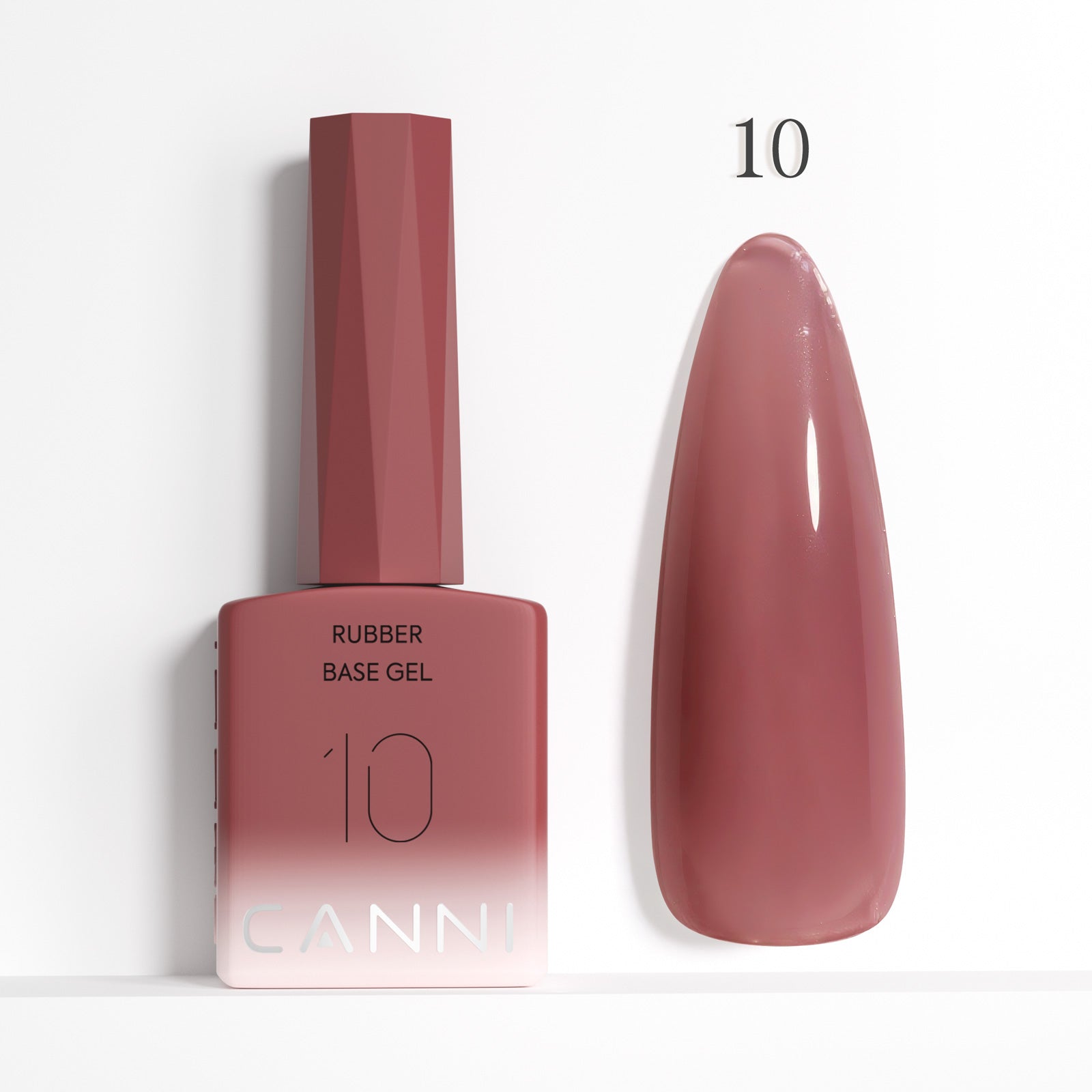 CANNI Colourful Rubber Base Gel - 9ml