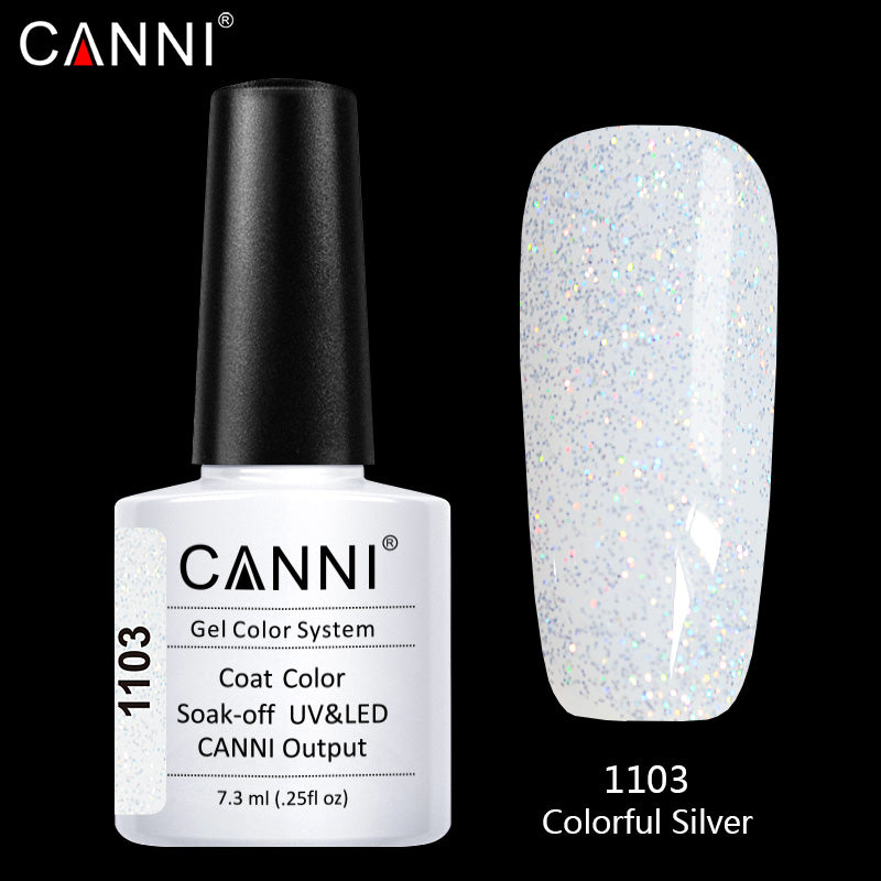 CANNI Premium Soak Off UV / LED Nail Gel Polish Shade 1061 - 1120