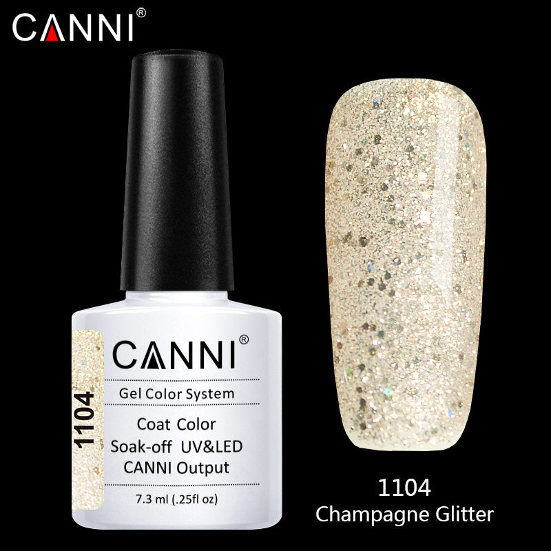 CANNI Premium Soak Off UV / LED Nail Gel Polish Shade 1061 - 1120