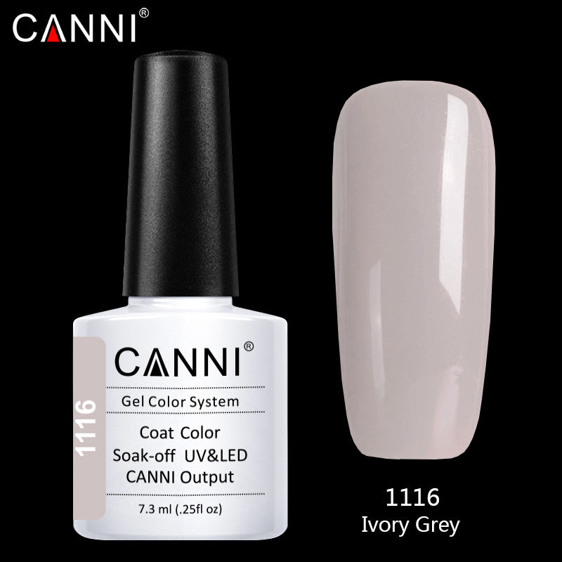 CANNI Premium Soak Off UV / LED Nail Gel Polish Shade 1061 - 1120