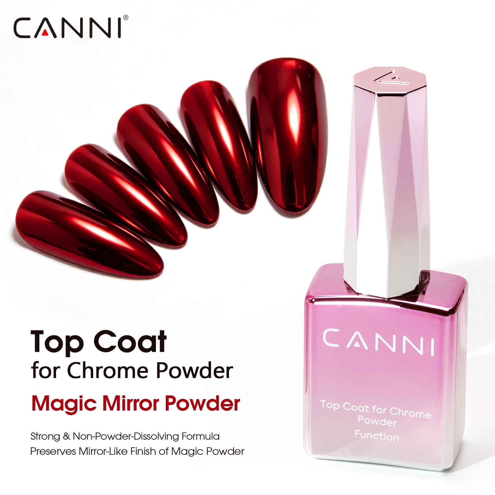 CANNI Top Coat for Chrome Powder