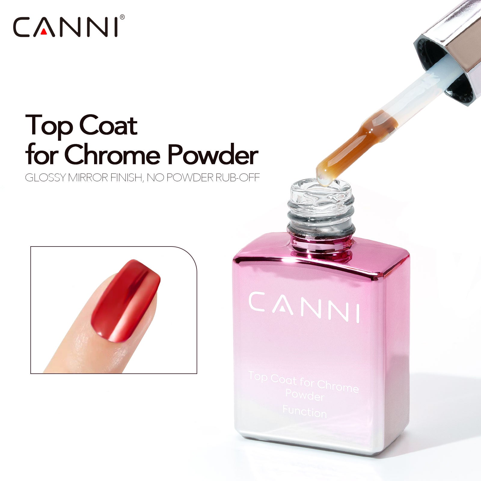 CANNI Top Coat for Chrome Powder