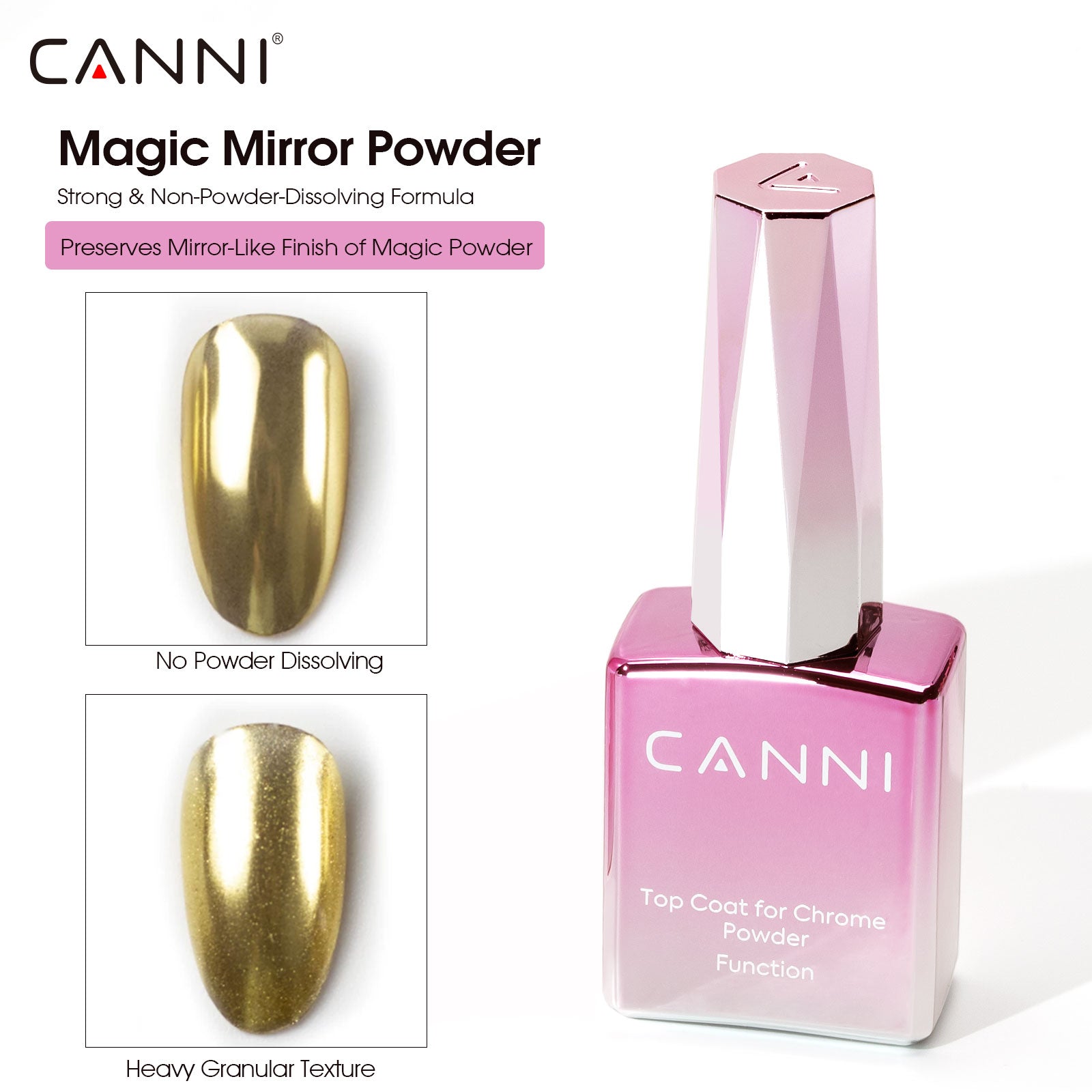 CANNI Top Coat for Chrome Powder