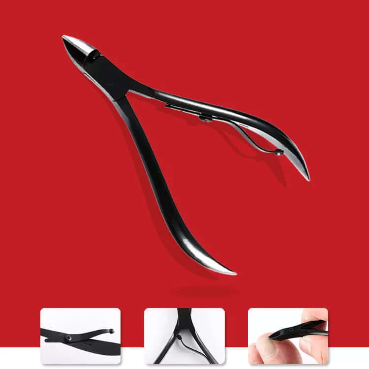 16 pcs Manicure Pedicure Set Finger Toe Nail Clippers Scissors Manicure Grooming Kit - Black Pouch