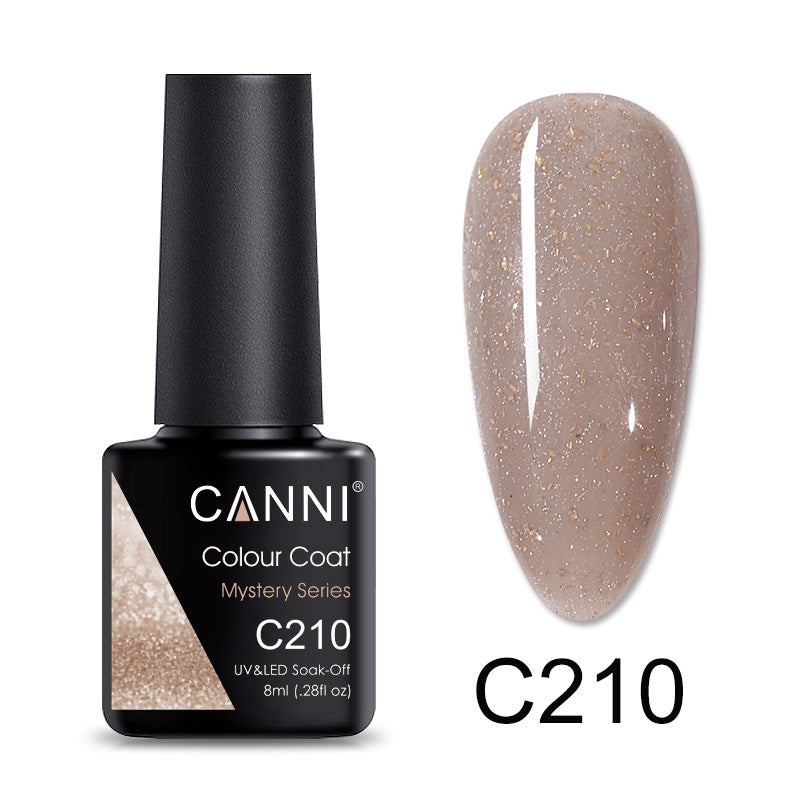 CANNI Luxury Lite UV / LED Nail Gel Varnish - 8ml (Shade C201 - C264)