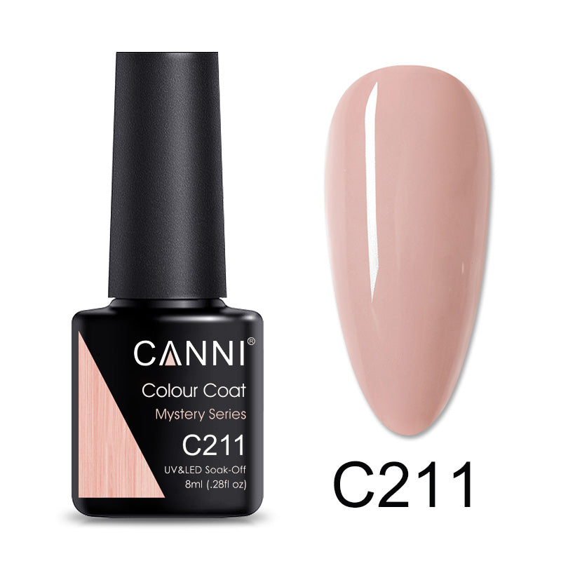 CANNI Luxury Lite UV / LED Nail Gel Varnish - 8ml (Shade C201 - C264)