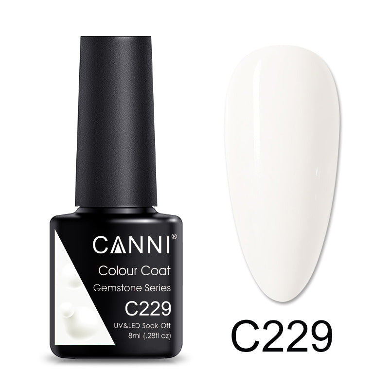 CANNI Luxury Lite UV / LED Nail Gel Varnish - 8ml (Shade C201 - C264)