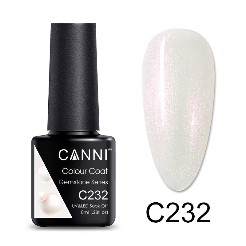 CANNI Luxury Lite UV / LED Nail Gel Varnish - 8ml (Shade C201 - C264)