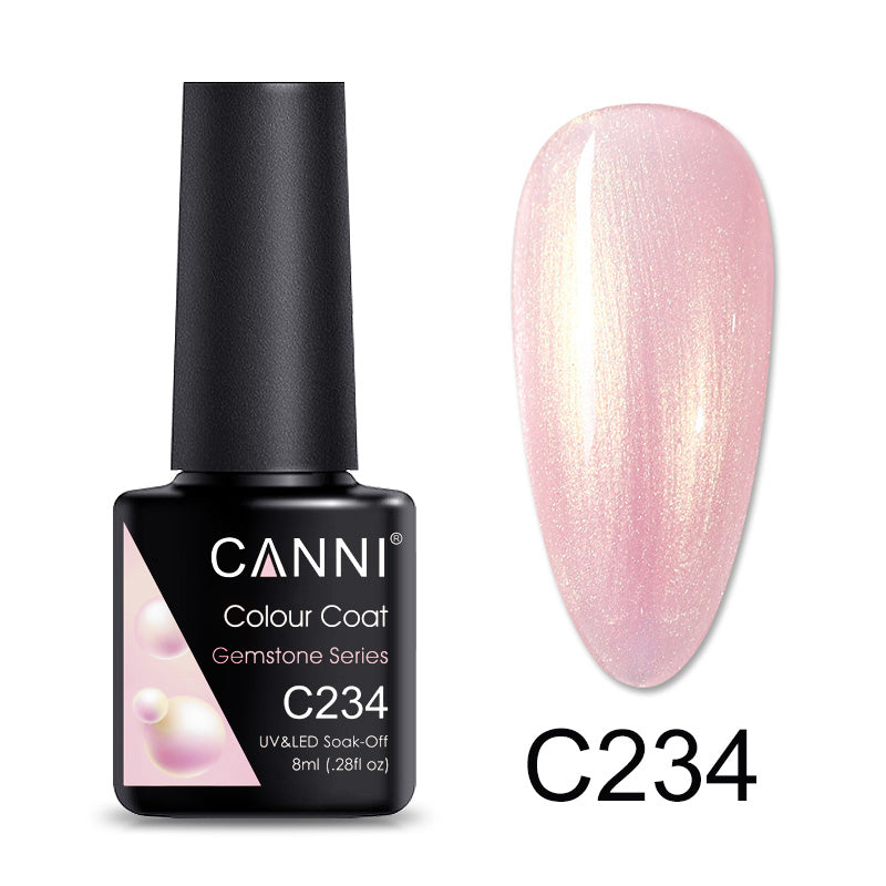 CANNI Luxury Lite UV / LED Nail Gel Varnish - 8ml (Shade C201 - C264)