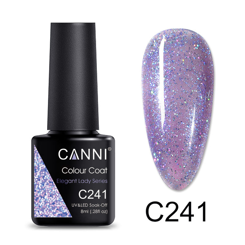 CANNI Luxury Lite UV / LED Nail Gel Varnish - 8ml (Shade C201 - C264)