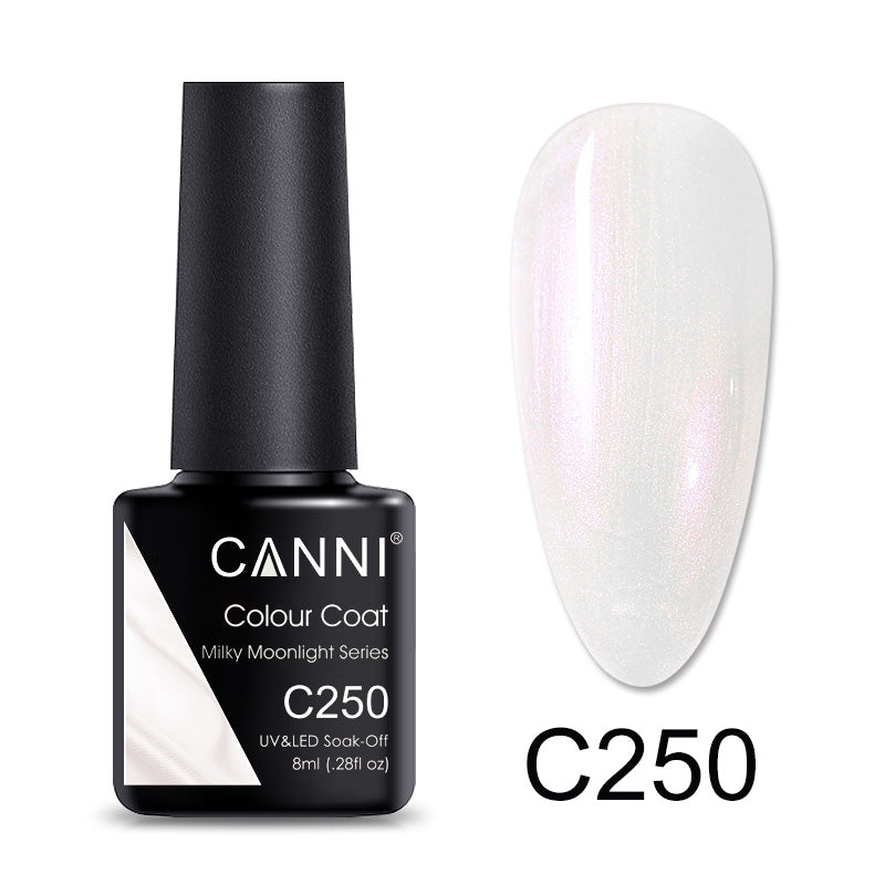 CANNI Luxury Lite UV / LED Nail Gel Varnish - 8ml (Shade C201 - C264)