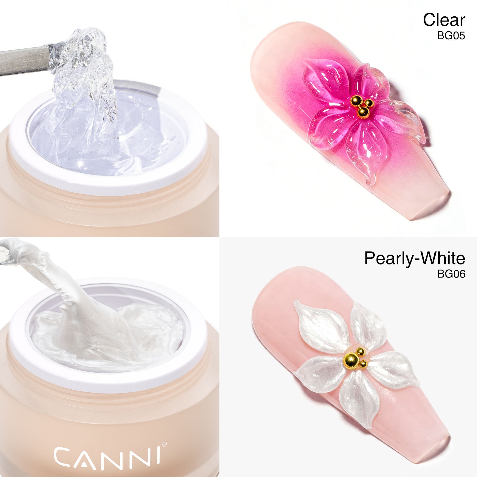 PVC Sculpting Gel Clear / Pearly White