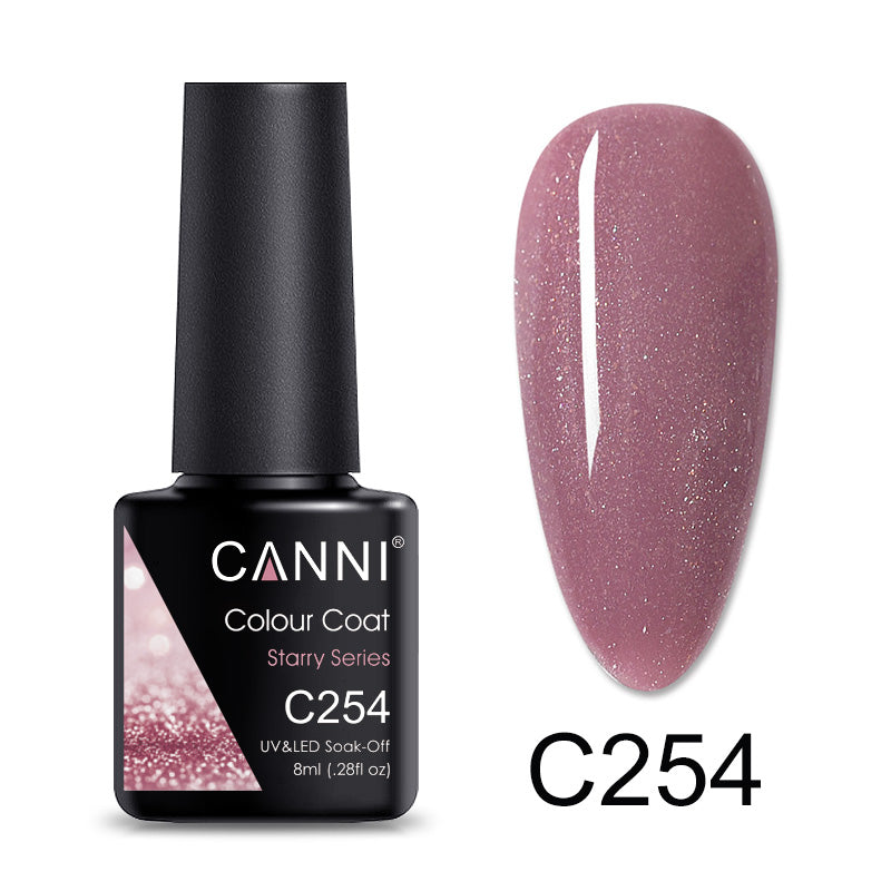 CANNI Luxury Lite UV / LED Nail Gel Varnish - 8ml (Shade C201 - C264)