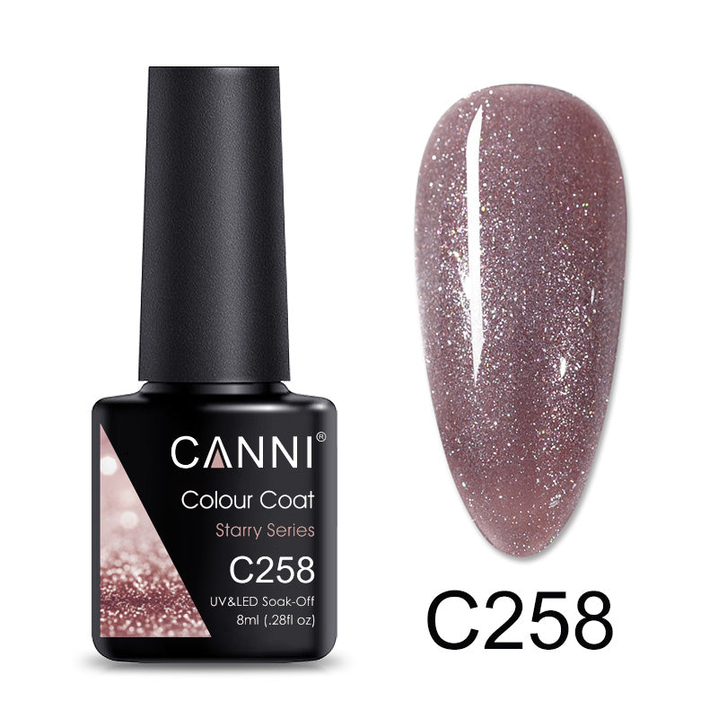 CANNI Luxury Lite UV / LED Nail Gel Varnish - 8ml (Shade C201 - C264)