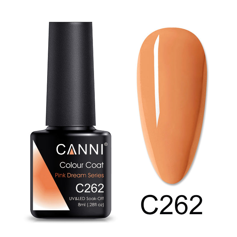 CANNI Luxury Lite UV / LED Nail Gel Varnish - 8ml (Shade C201 - C264)