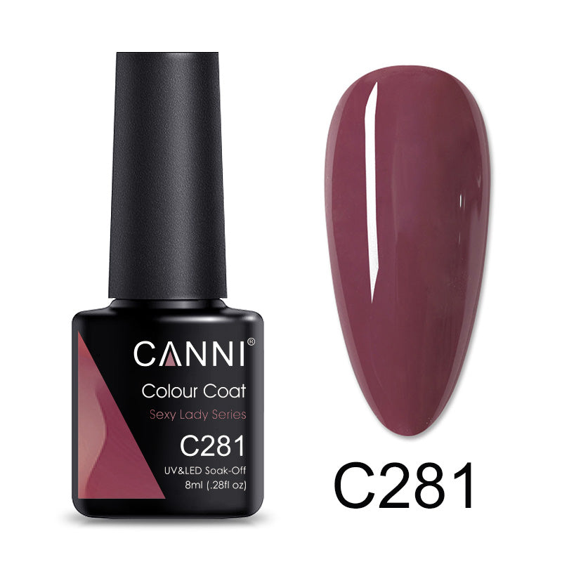 CANNI Luxury Lite UV / LED Nail Gel Varnish - 8ml (Shade C265 - C320)