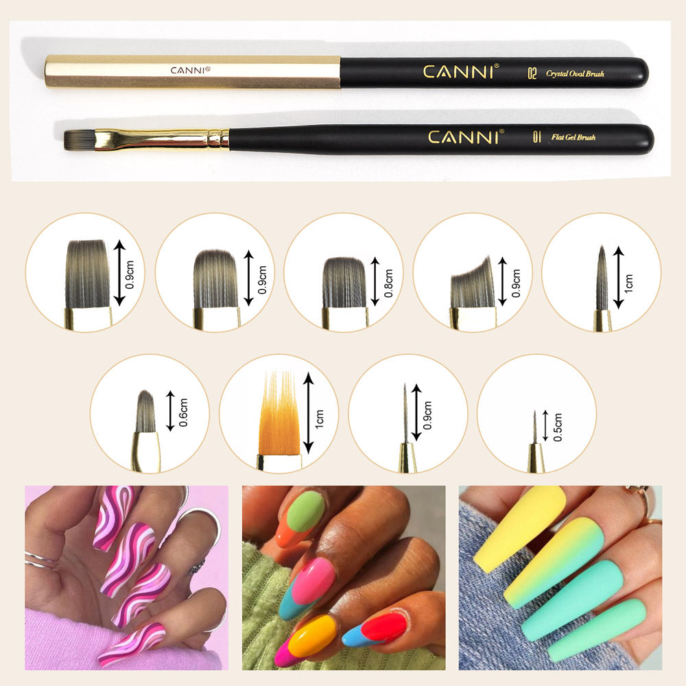 CANNI Flat Gel Brush #01