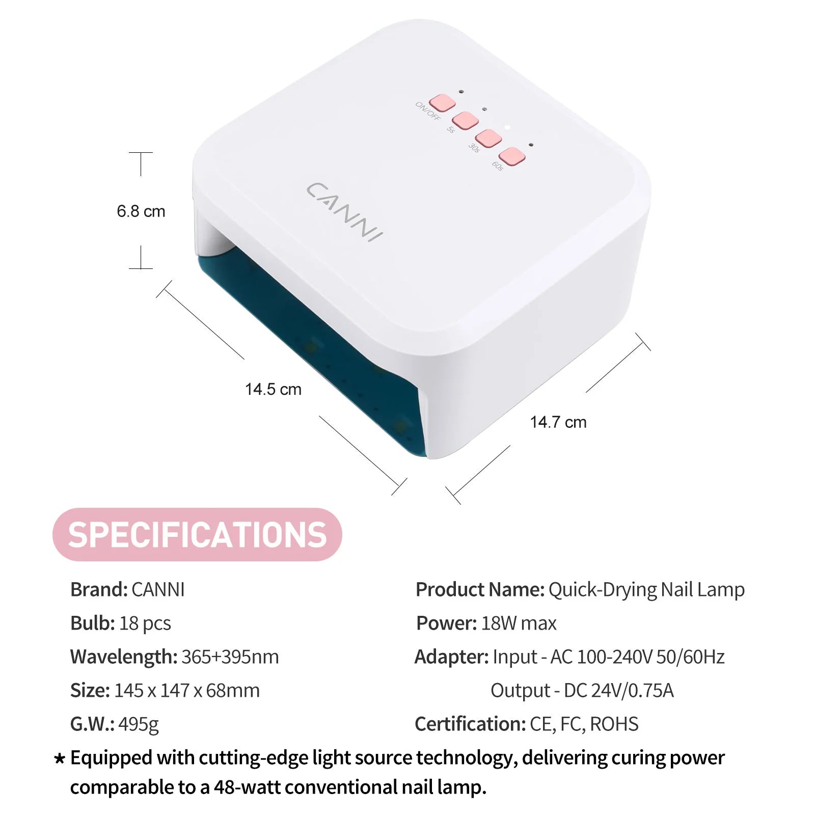 CANNI UV Lamp