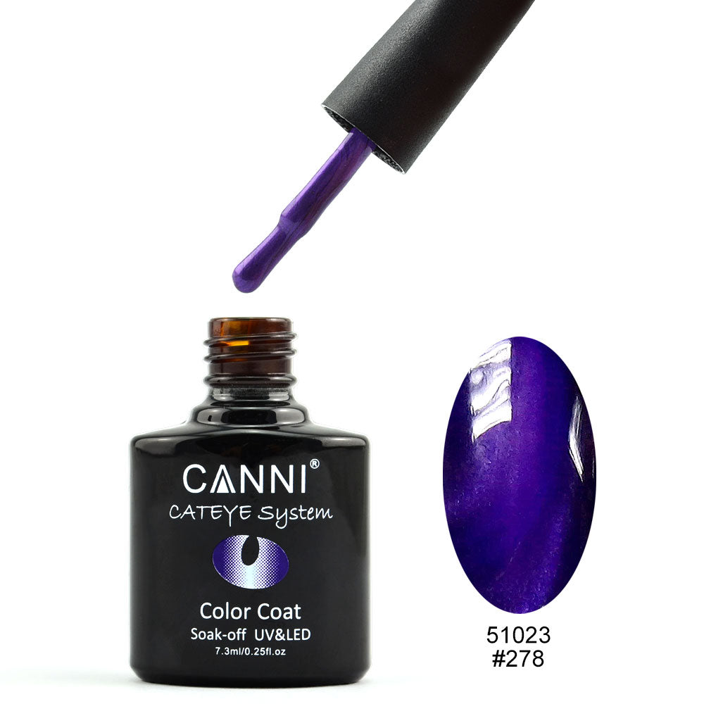 CANNI CAT EYE (Magnetic) Effect UV/LED Soak Off Gel Nail Polish