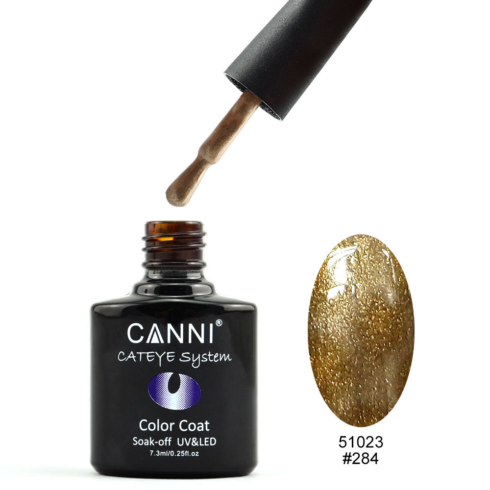 CANNI CAT EYE (Magnetic) Effect UV/LED Soak Off Gel Nail Polish