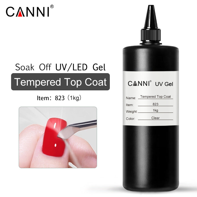 CANNI Base / No wipe top coat / Tempered top coat / Diamond Topcoat 1kg Bulk Pack