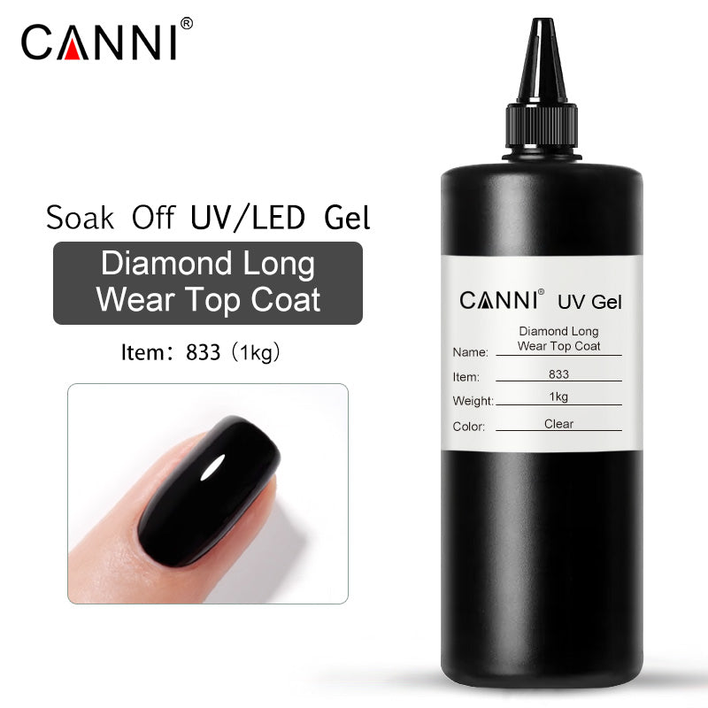 CANNI Base / No wipe top coat / Tempered top coat / Diamond Topcoat 1kg Bulk Pack