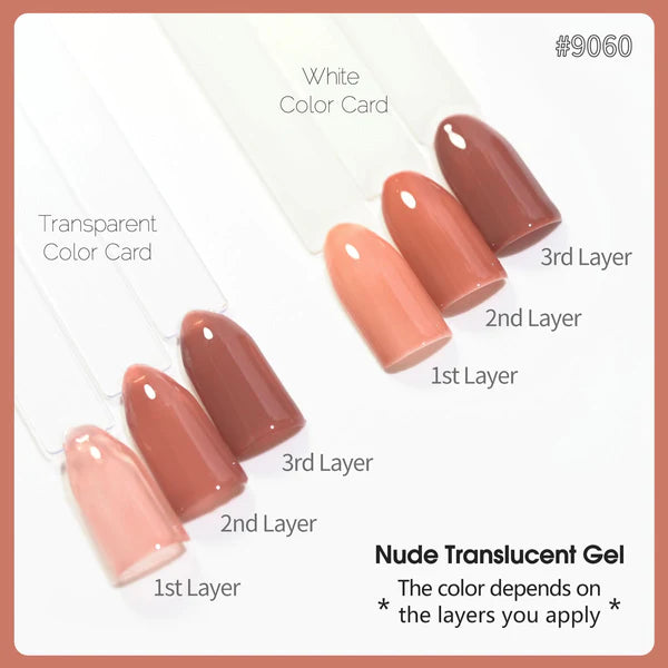 CANNI HEMA FREE 30pcs Nail Gel Polish Kit - CC3 (Translucent Series)