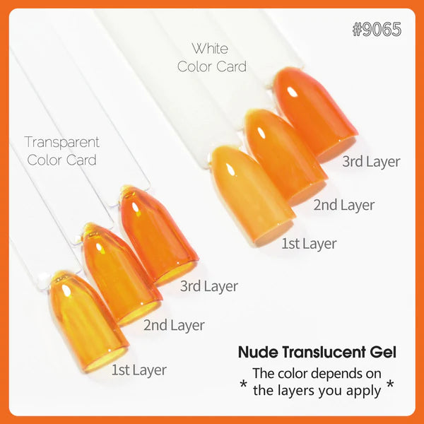 CANNI HEMA FREE 30pcs Nail Gel Polish Kit - CC3 (Translucent Series)