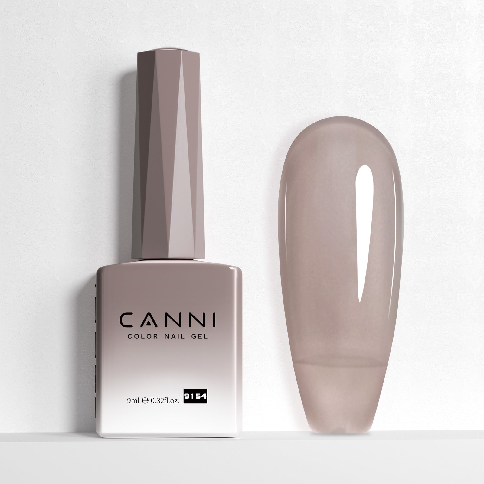 CANNI® Hema Free 9ml Nail Gel Polish Soak Off UV LED Jelly Nude Shades 9145-9168