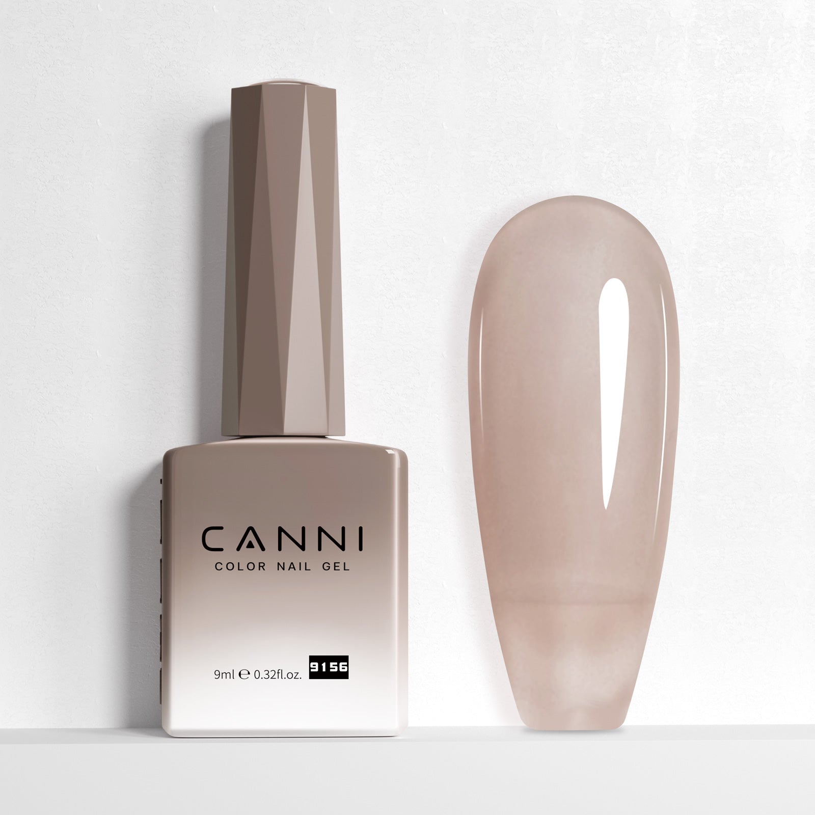 CANNI® Hema Free 9ml Nail Gel Polish Soak Off UV LED Jelly Nude Shades 9145-9168