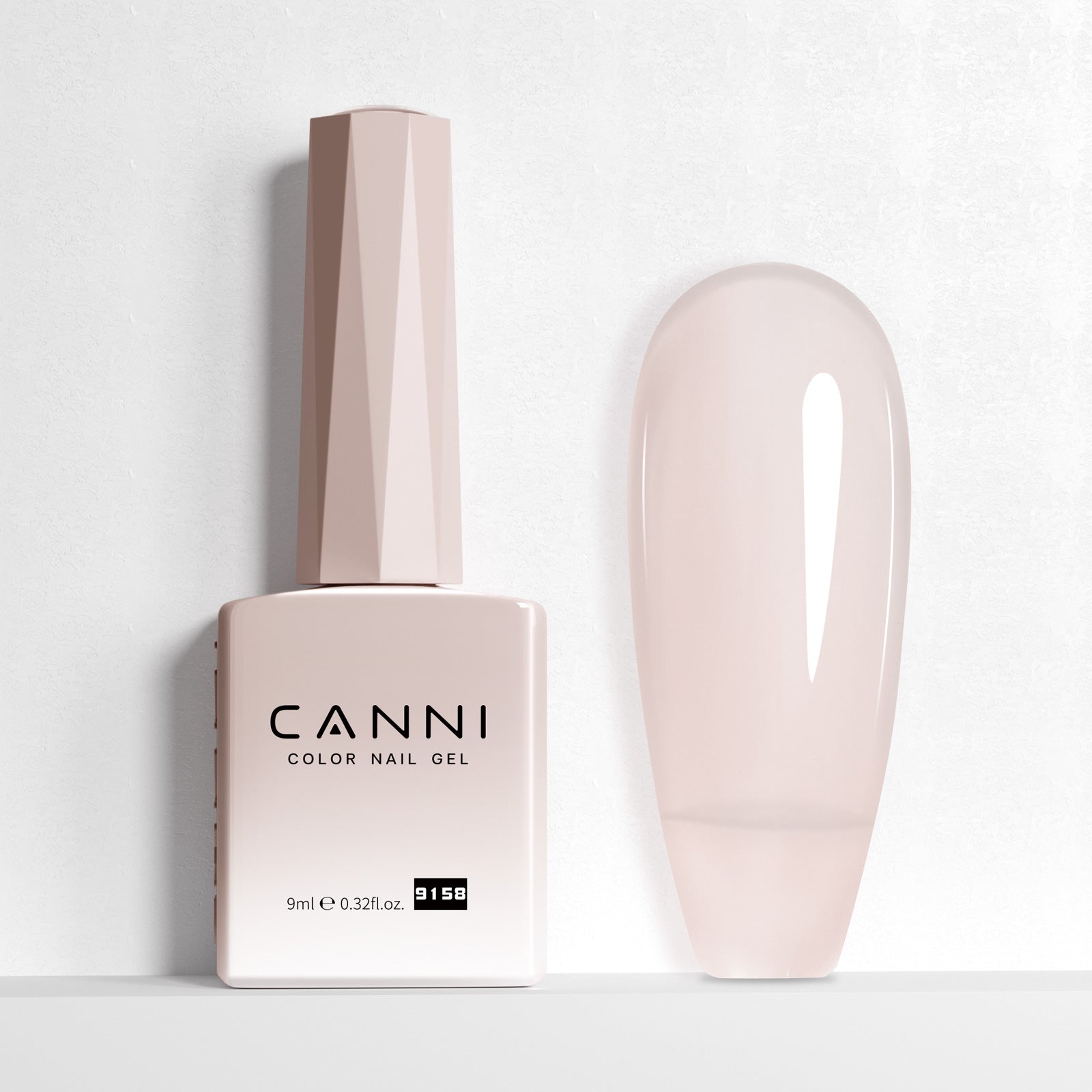 CANNI® Hema Free 9ml Nail Gel Polish Soak Off UV LED Jelly Nude Shades 9145-9168