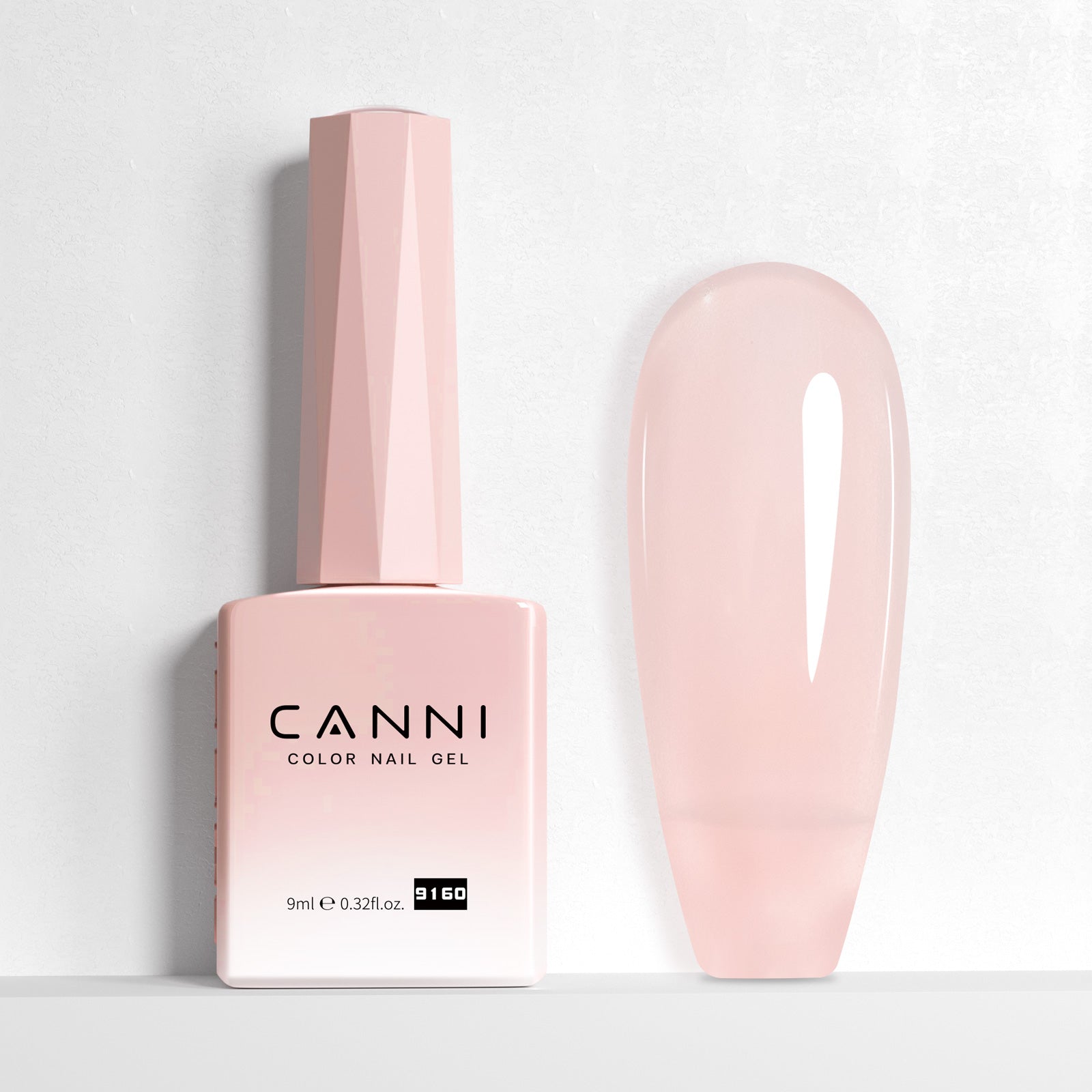 CANNI® Hema Free 9ml Nail Gel Polish Soak Off UV LED Jelly Nude Shades 9145-9168