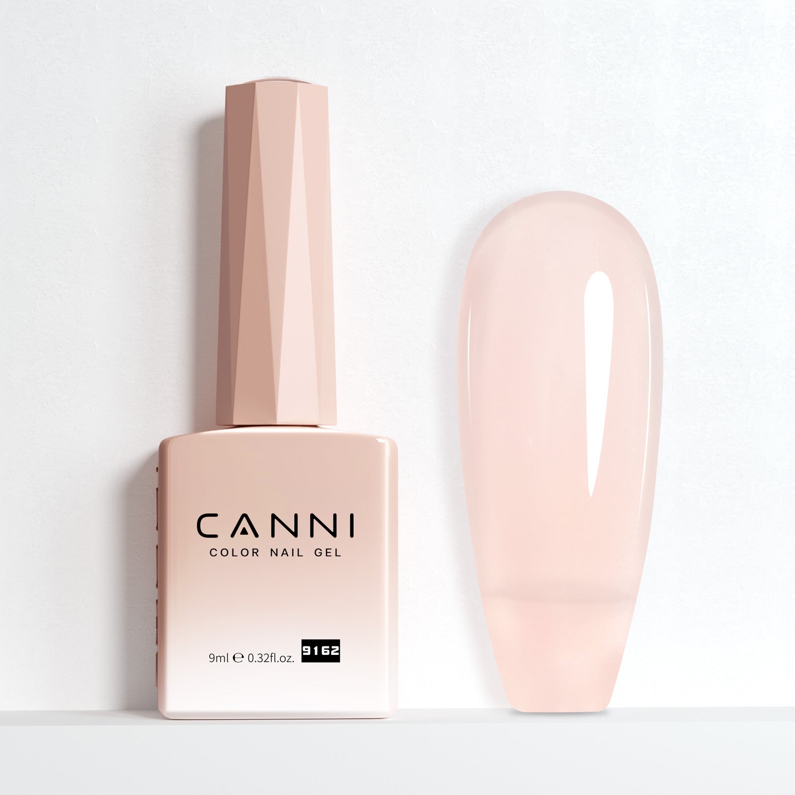 CANNI® Hema Free 9ml Nail Gel Polish Soak Off UV LED Jelly Nude Shades 9145-9168
