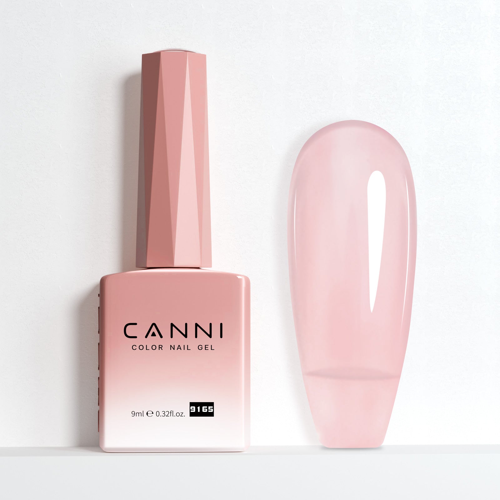 CANNI® Hema Free 9ml Nail Gel Polish Soak Off UV LED Jelly Nude Shades 9145-9168