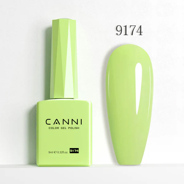 CANNI® Hema Free 9ml Nail Gel Polish Soak Off UV LED - 9169-9192