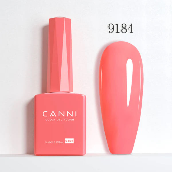 CANNI® Hema Free 9ml Nail Gel Polish Soak Off UV LED - 9169-9192