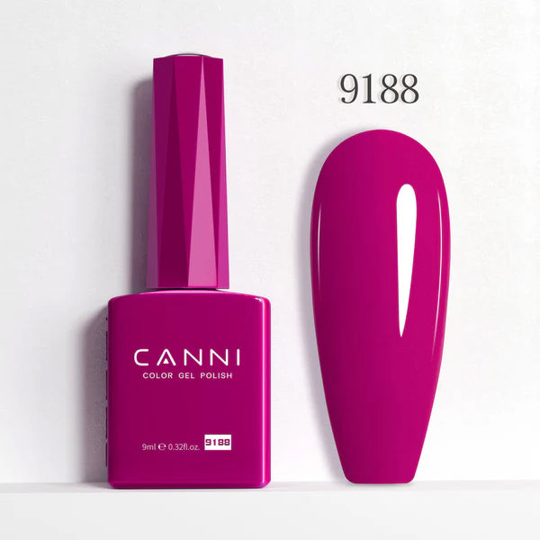 CANNI® Hema Free 9ml Nail Gel Polish Soak Off UV LED - 9169-9192